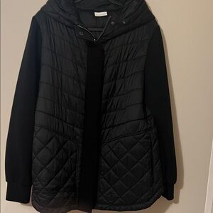 Zella Black Quilted Puffer Jacket